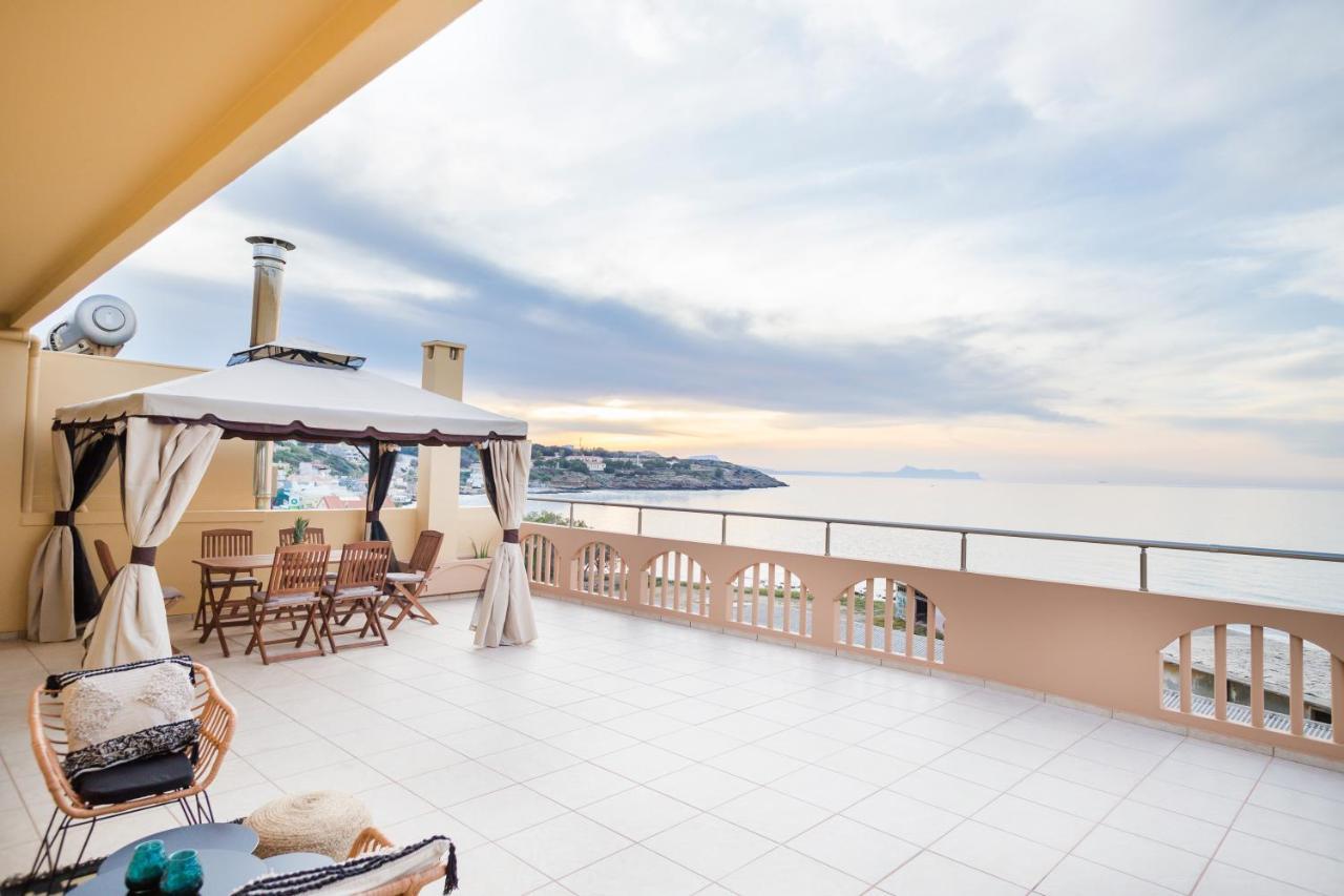 Thea - Rooftop Seaview Jacuzzi Rethymno Eksteriør bilde