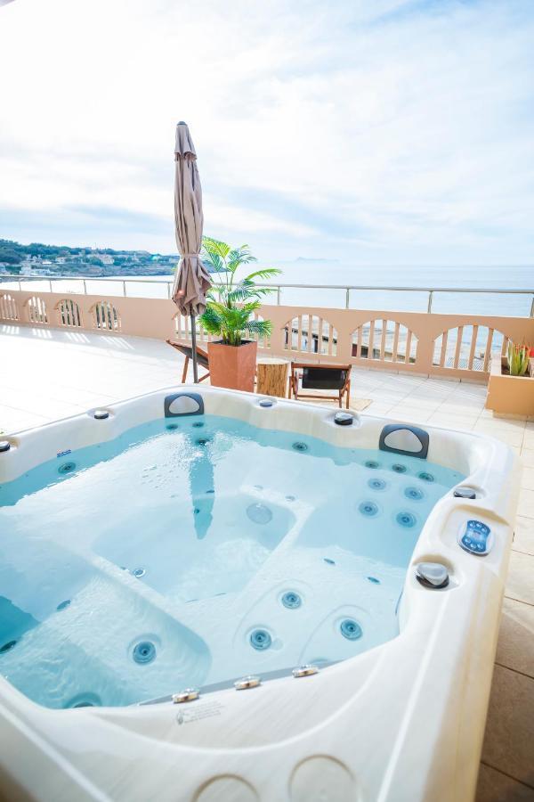 Thea - Rooftop Seaview Jacuzzi Rethymno Eksteriør bilde